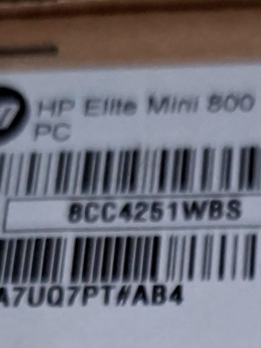 Desktop Pc Hp Elite mini G9 I7 nou