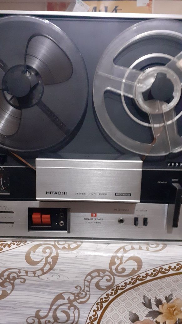 Hitachi 3 head TRQ 730D magnetofon akai sony teac revox