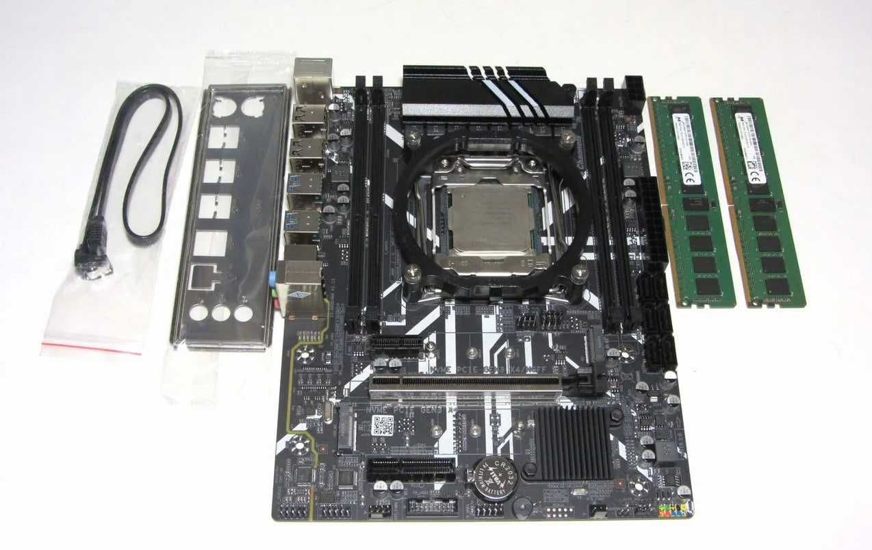 Мощный 12 ядерный комплект/ x99 + 2680v3 + 16gb ddr4