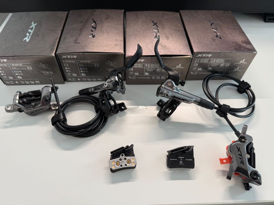 Shimano XTR M9120 + кт. накладки резин и синтеровани