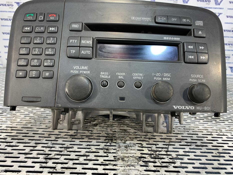 Unitate radio Volvo S80 2002 HU-801