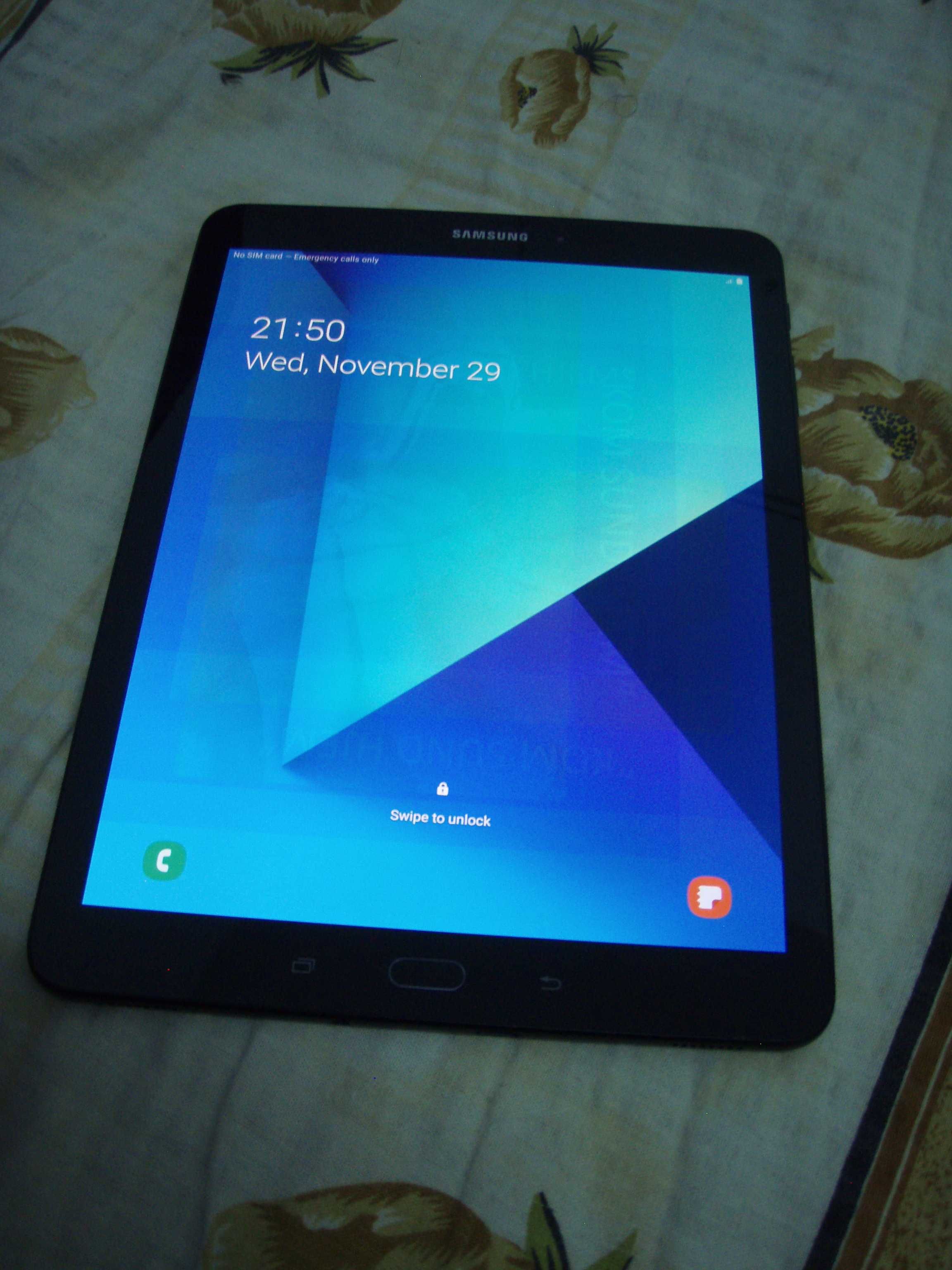 Tableta Samsung TAB S3 4G LTE SM-T825 ROM 32 Gb RAM 4Gb, burn pe ecran