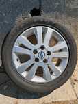 Jante Opel 5x110 r16 6j et49 cu anvelope  montate și echilibrate