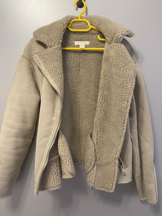 Cojoc dama bej/crem, mas S