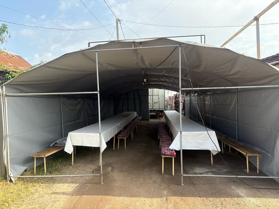 Аренда палаток и стол стулья