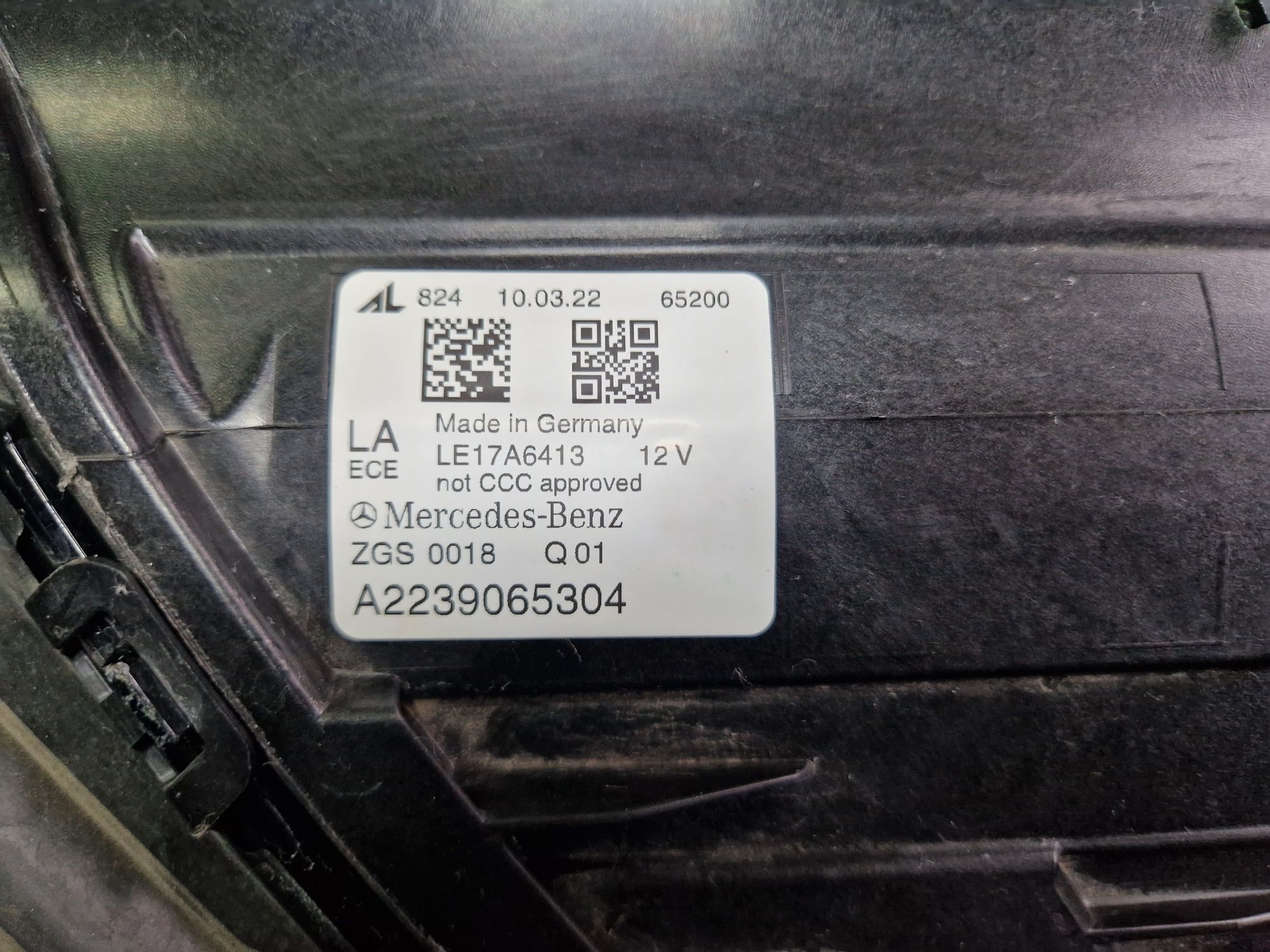 Far stanga Mercedes S class w223 A2239065304 digital light fără defect