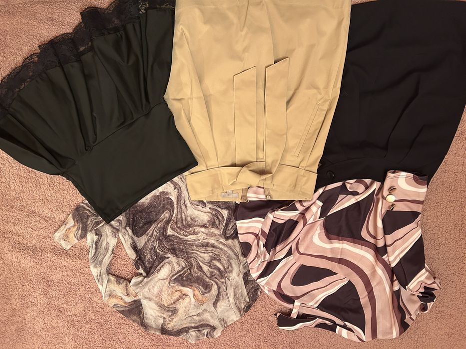 Блузи и поли размер S + гащеризон и блуза Lucy S