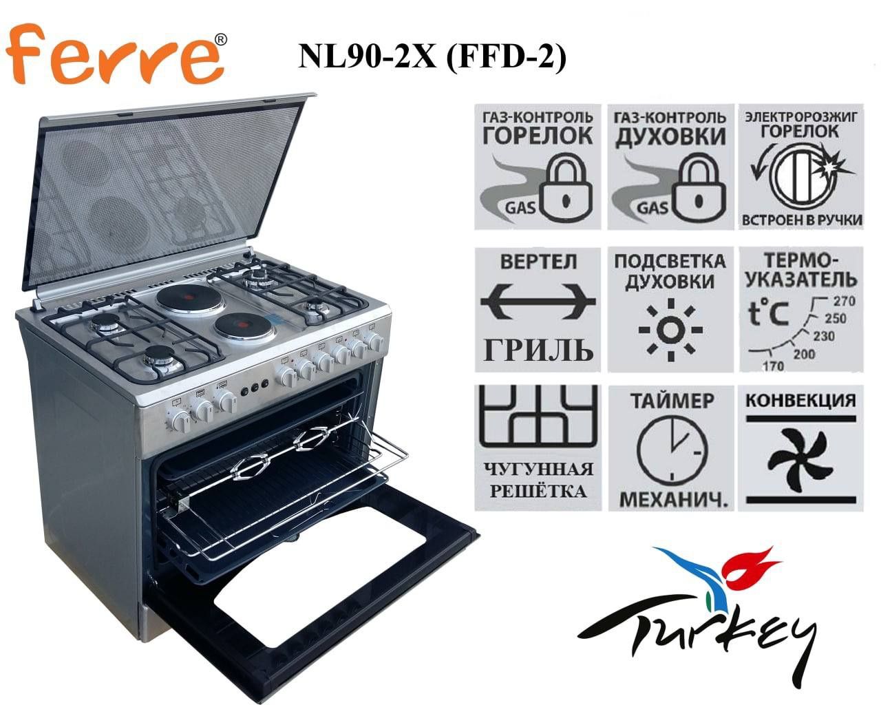 Ferre 90/60 gaz plitasi