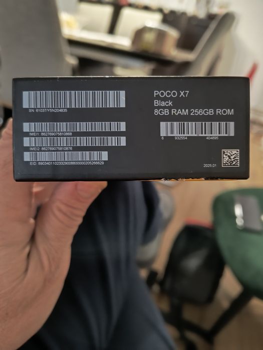 Poco x7, 8 gb RAM, 256 gb memorie