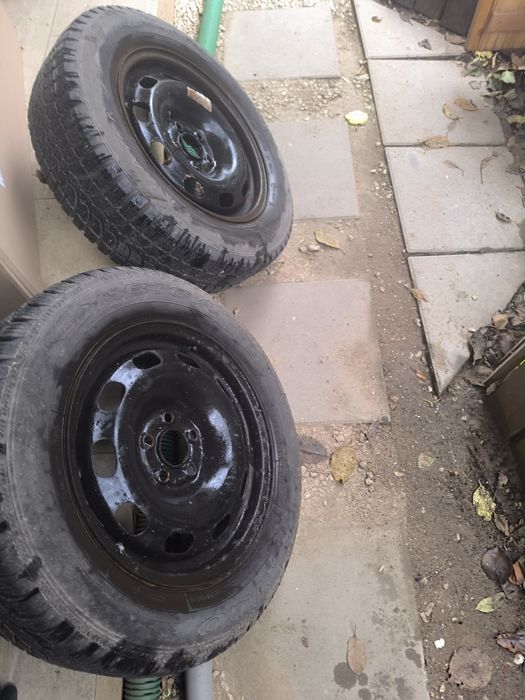 Roti iarna VW R15 Cauciucuri fff puțin rulate