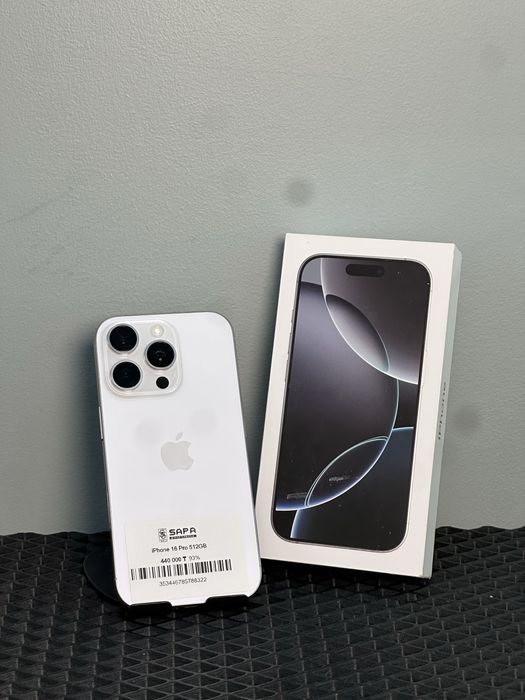 Айфон 16 про 512гб белый идеал