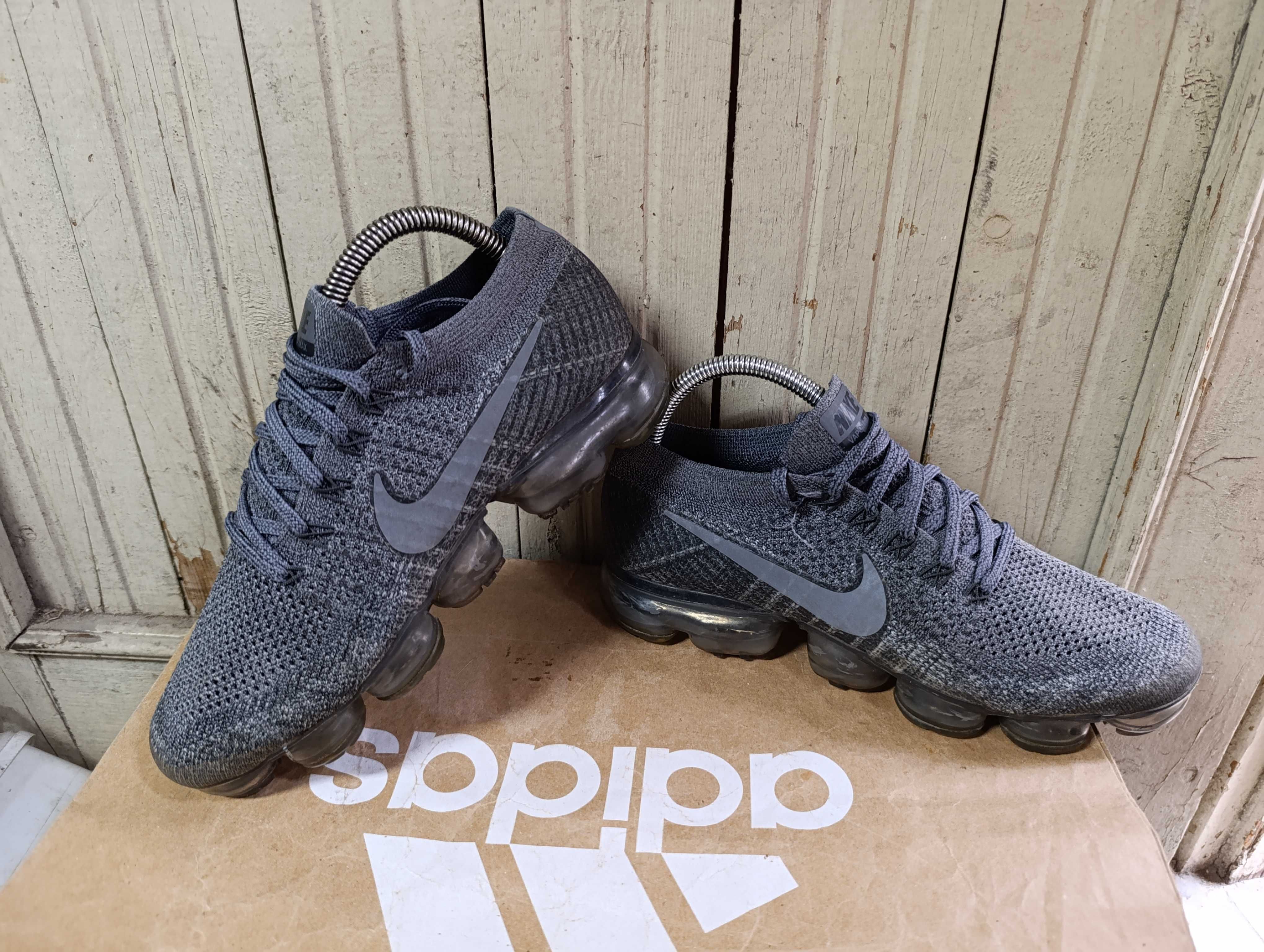 Nike Air VaporMax Flyknit Cool Grey''оригинални маратонки 40 номер