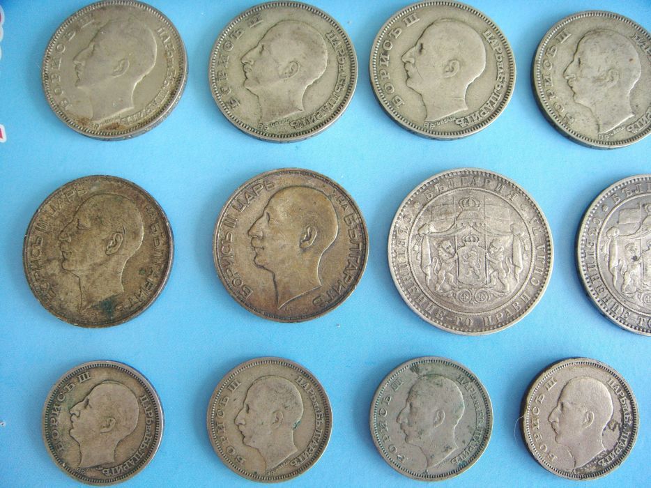 Българска Сребърна Монета 100 лева 1930 г и 1934 г- Цар Борис ІІІ