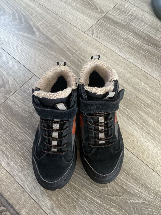 Ghete piele geox, nr 32, stare foarte buna