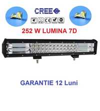 Led bar 252w, Lumina 7D,model 2018 si Garantie 1 an