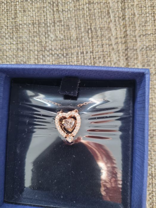 Colier inimioara Swarovski