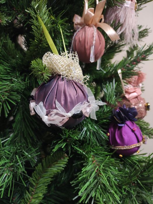 10 globuri Crăciun handmade unicat