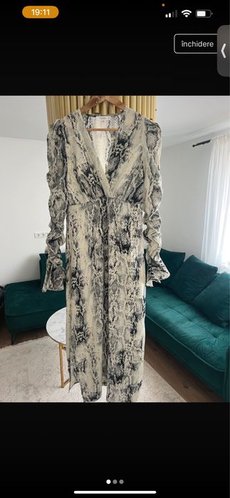 Rochie midi eleganta