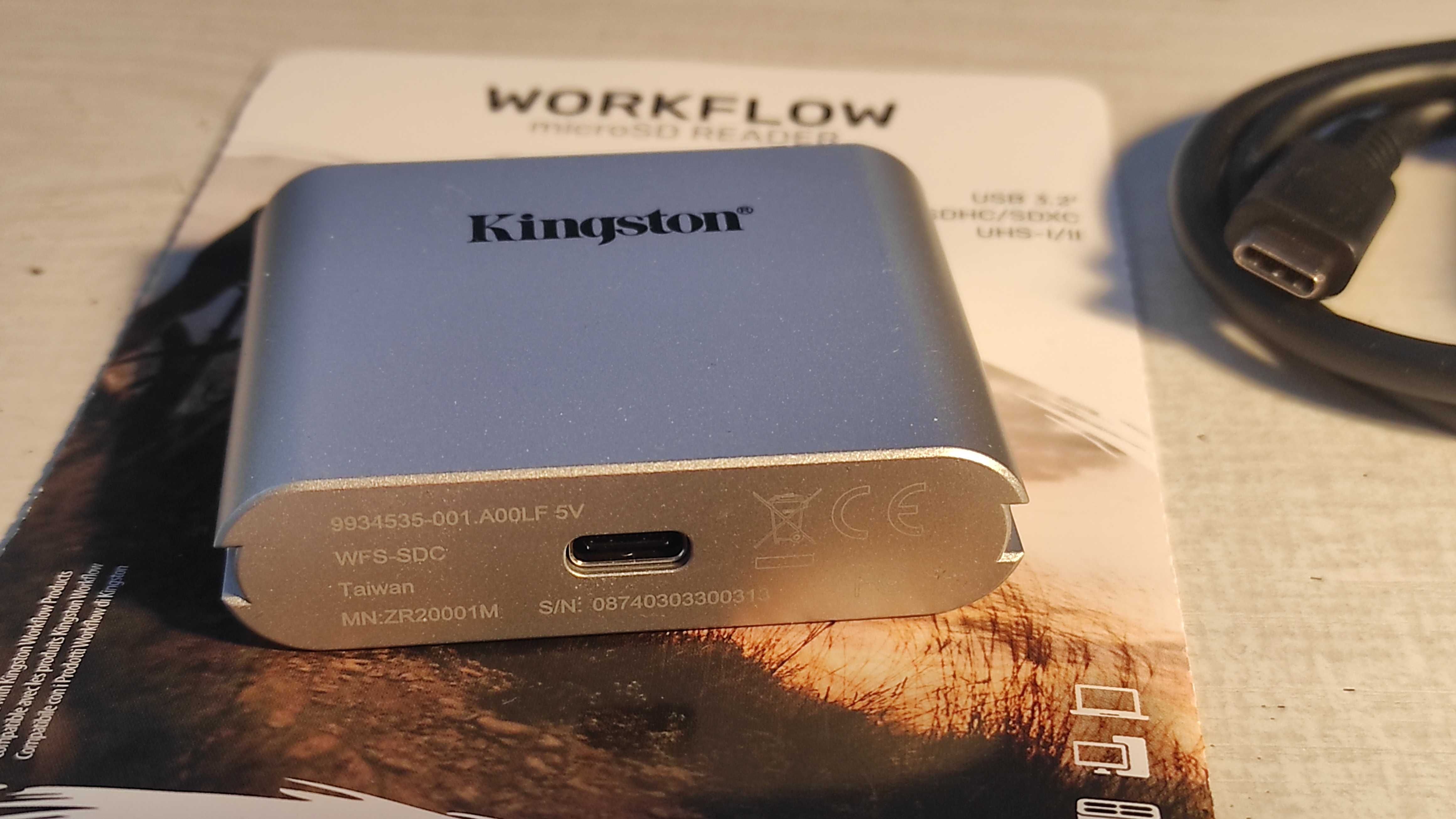 MicroSD четец четачка card reader Kingston USB Type-C