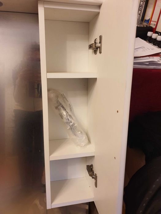 Dulap baie cu oglinda si iluminare, Savini Due Rimini, nou