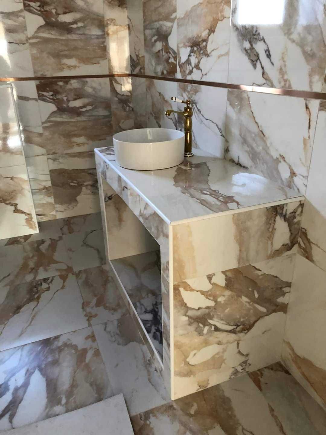 Placari gresie/faianta/marmura/granit la PRET CORECT!
