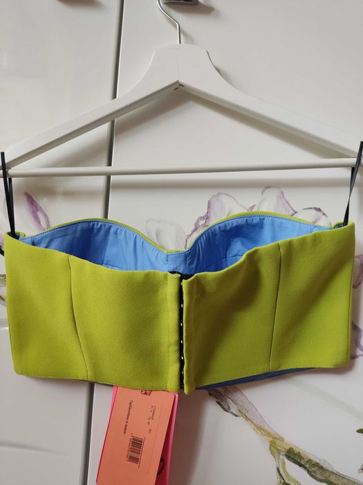 Къс топ Max&Co неоново зелено