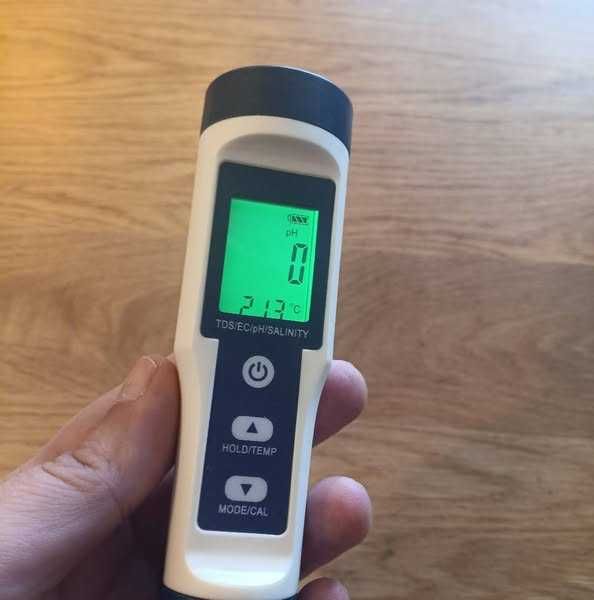 PH Meter 5-в-1 – PH/TDS/EC/Сол/Температура