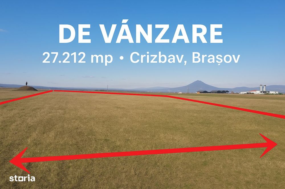 Teren 2.72 Ha Crizbav Brasov