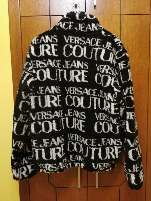 Versace jeans couture teddy bear jacket