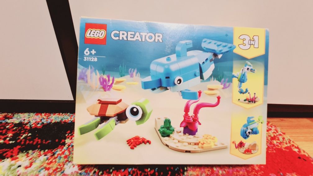 LEGO® Creator - Delfin si broasca testoasa  137 piese