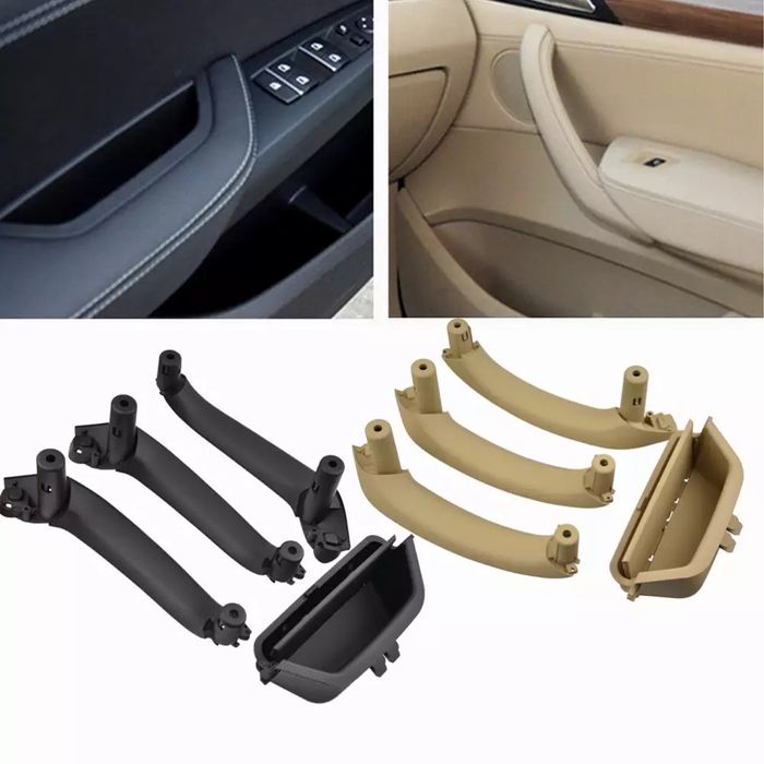 Maner trim fata usa scoica sofer dreapta bej negru Bmw X3 X4 F25 F26