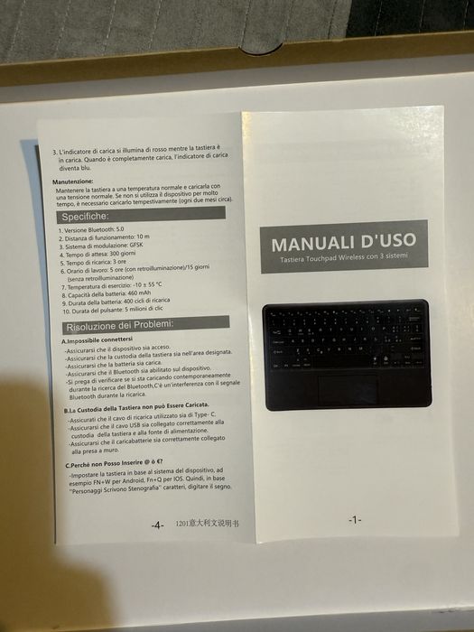Ipad Pro husa book cover si tastatura.