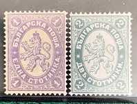Българска филателия,марки за допълване на серии-Чисти и с клеймо