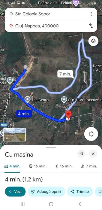 Închiriez teren în zona HUB Educational Borhanci Cluj-Napoca, 7860 Mp