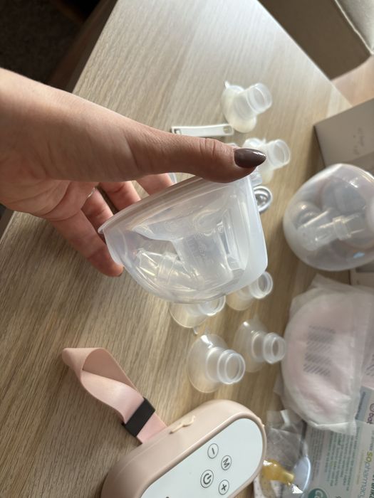 С гаранция! Двойна електрическа помпа за кърма Canool Milkshell