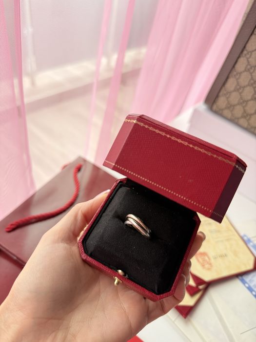 Cartier обеци, пръстен, колие