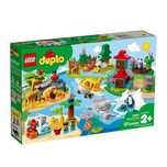 LEGO DUPLO Животни по света + 2 основи + кутия