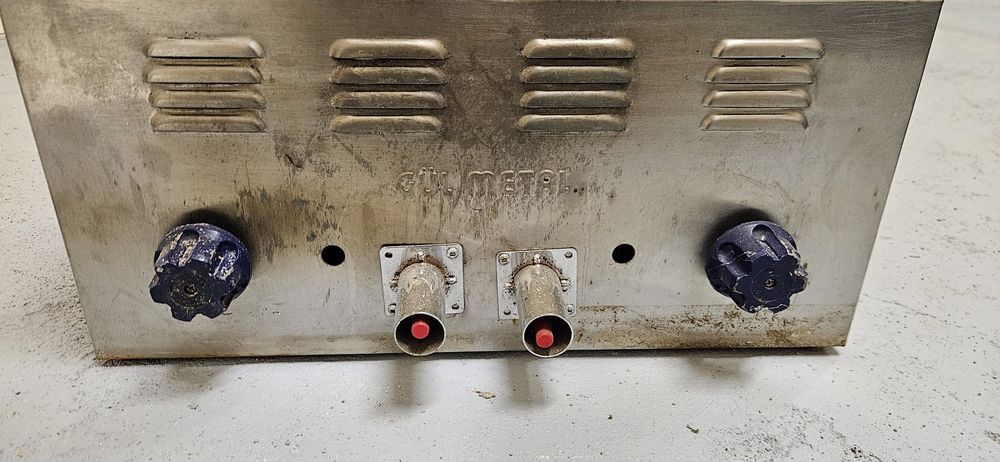 Фритютник на газ 2×6л