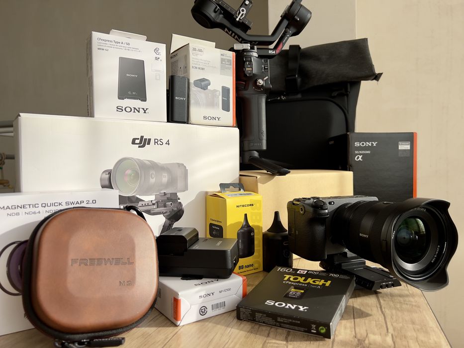 Продается оборудования для видеосъёмок все новое