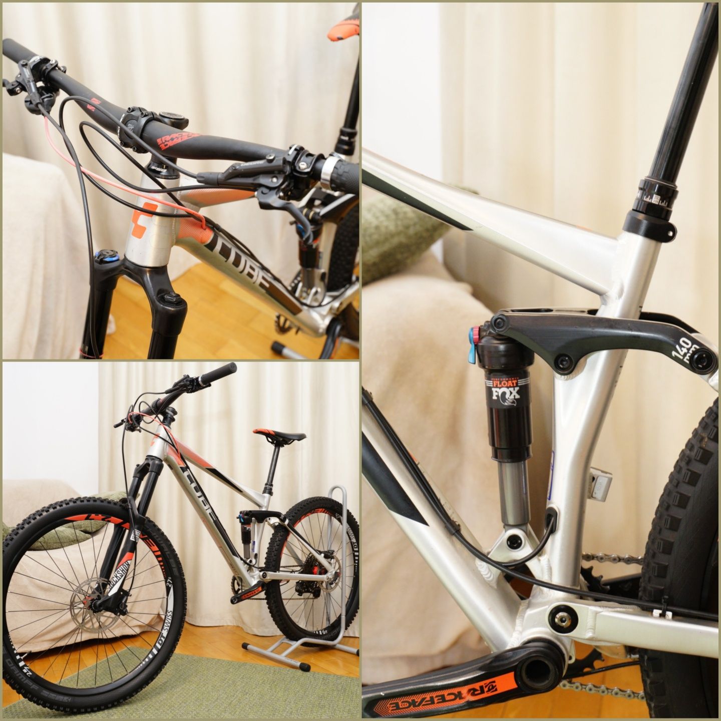 Bicicleta full suspension Cube Stereo HPA