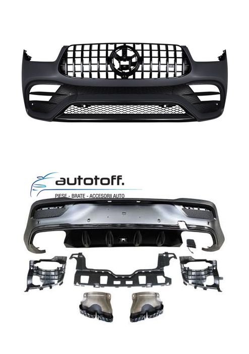 Pachet exterior Mercedes GLE Coupe C167 (2020+) Full Black 63AMG