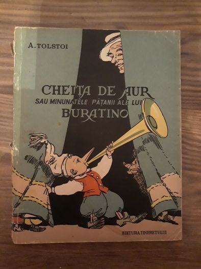 Carte Buratino... A.Tolstoi editie 1955