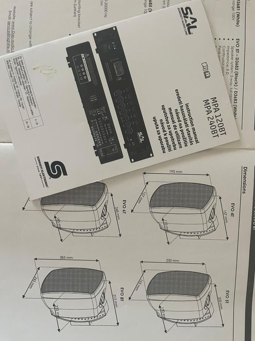 Vand amplificator cu boxe
