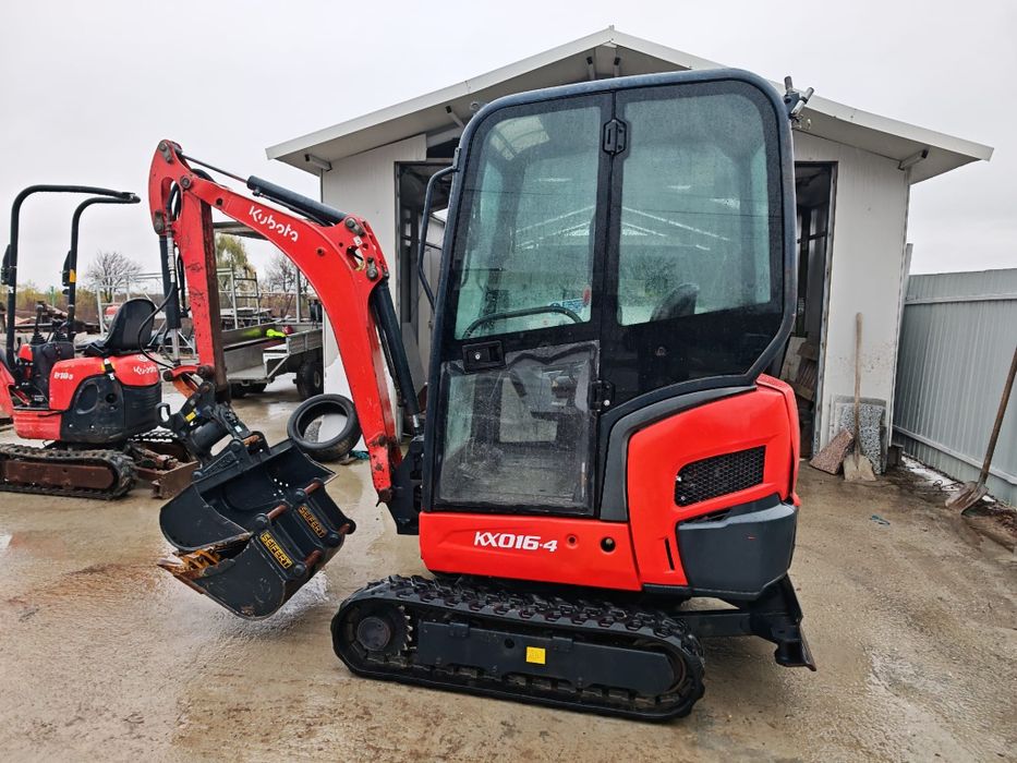 Miniexcavator  kubota kx016-4 an 2021 940 ore