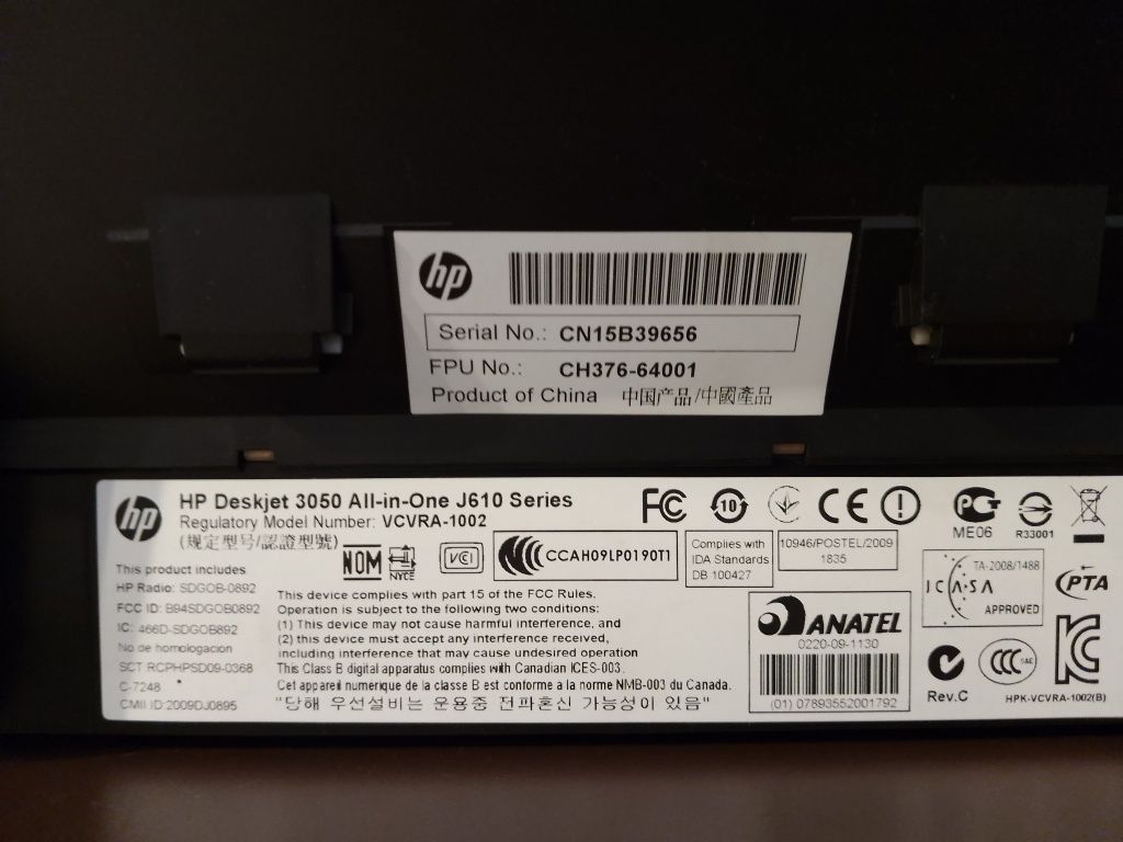 Imprimanta HP Deskjet 3050  Print, Scaun, Copy ,Wireless