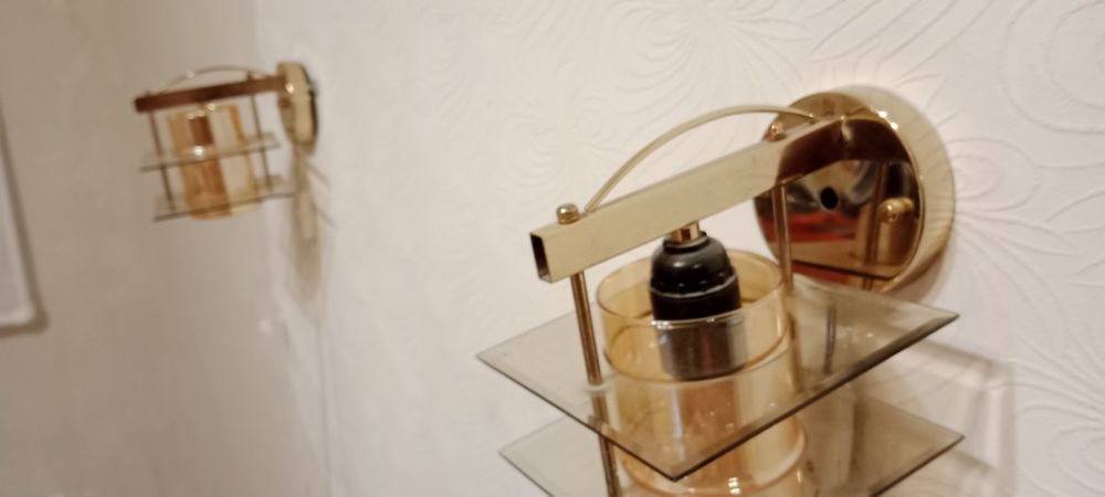 Комплект из люстры и 2х бра