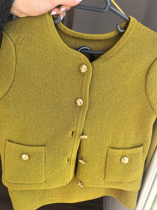 Зелен комплект на Zara