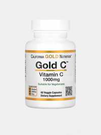 Витамин C, California Gold Nutrition, 1000 мг, 60 капсул