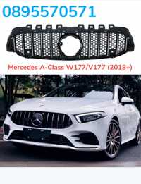 Predna Предна Решетка за Мерцедес Mercedes A Class А Класа W177 2018+
