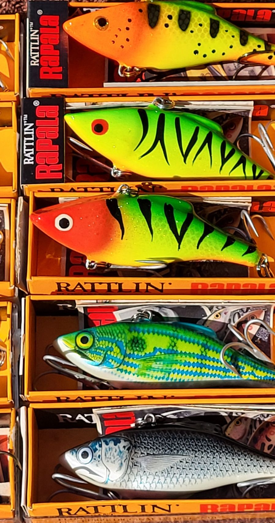 Нови Воблери RAPALA RNR8+Rat-L-Trap